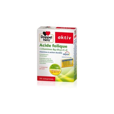 AKTIV ACIDE FOLIQUE VIT C+EPE3-2 BT 30 CP