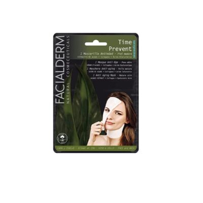 FACIALDERM  Mask Time Prevent Algues Vis /Cou