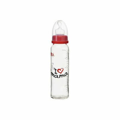 BIBI BIBERON EN VERRE ORTHO 240 ML