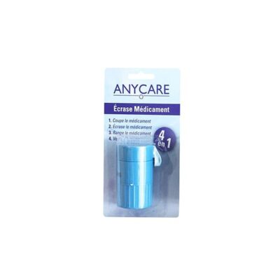 ANYCARE  Pilulier 4 En 1 Ecrase Medicaments Wsmy01