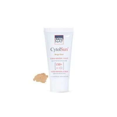 CYTOLSUN ECRAN MINERAL TEINT BEIGE DORE 50ML SPF50