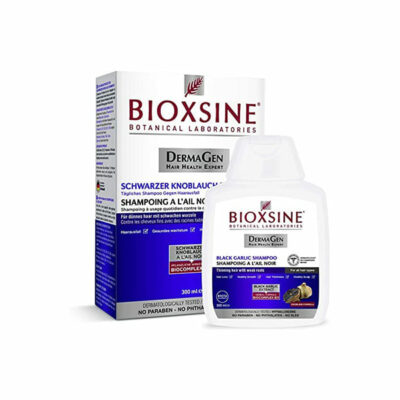 BIOXSINE SHAMP ANTI CHUTE A AIL NOIR FL 300ML