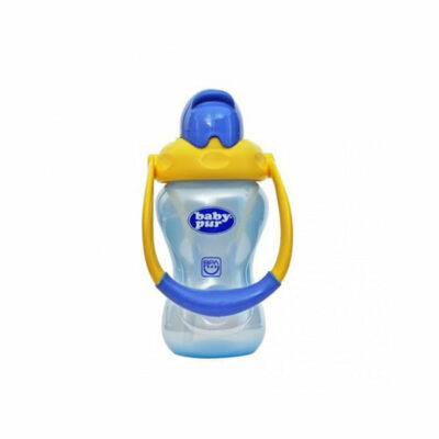 BABY PUR  Tasse Avec Paille Et Anses 6M+ B68
