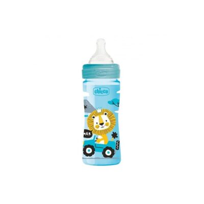 CHICCO  Biberon Bleu 2M+ 250Ml Wellbeing Ref 286232