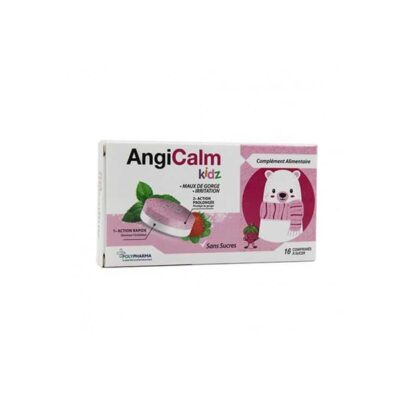 ANGICALM KIDZ MAUX DE GORGE BT 16 CP A SUCER