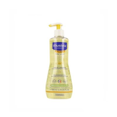 MUSTELA HUILE LAVANTE PEAU SECHE BEBE/ENF FL 500ML