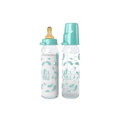 BABIN  Biberon En Verre Avec Anses 250Ml Bd171-3
