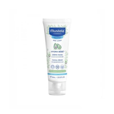 MUSTELA HYDRA BEBE CREME VISAGE 40ML