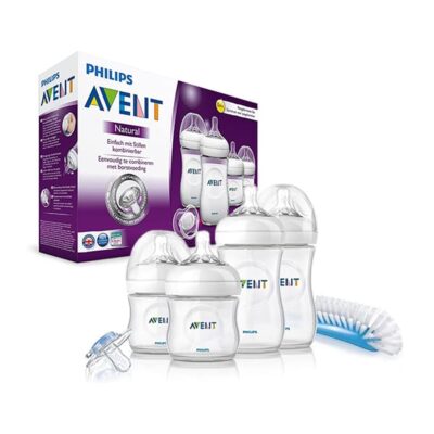 AVENT  Coffret Nouveau Ne (4 Bib+Goupillon+Sucett )