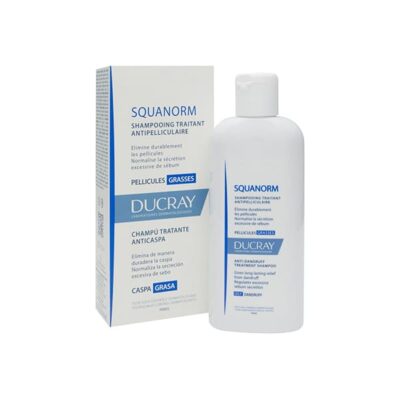 DUCRAY Squanorm Shmpooing Anti Pellicules Grasses 200Ml