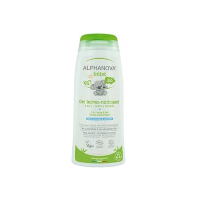 ALPHANOVA DERMO NETTOYANT GEL CHEV /CORPS 200 ML