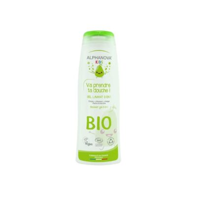 ALPHANOVA BEBE GEL LAVANT BIO 3EN1 POIRE KIWI 250