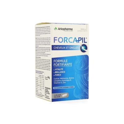 ARKOPHARMA  Forcapil Cheveux Et Ongles 180 Gelules