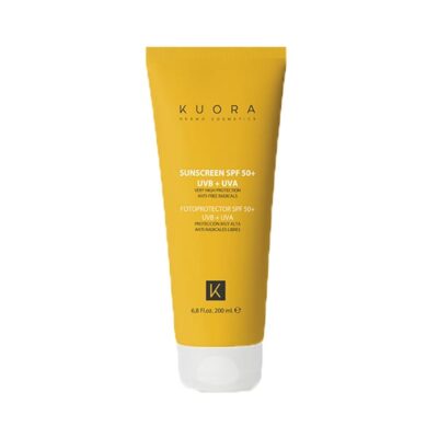 KUORA  Ecran Total Sunscreen Spf50+ Visage Et Corps 200Ml