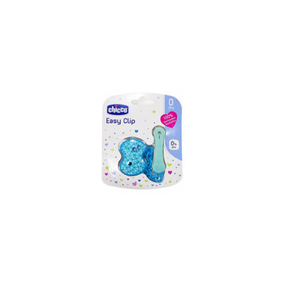 CHICCO ATTACHE SUCETTE CHAINE BLUE REF 4083