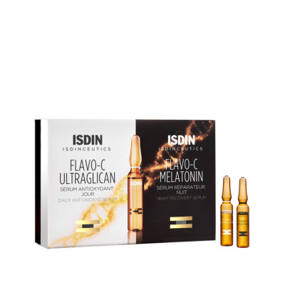 ISDIN Flavo C Serum Jour Et Nuit 10 Amp J+10 Amp N