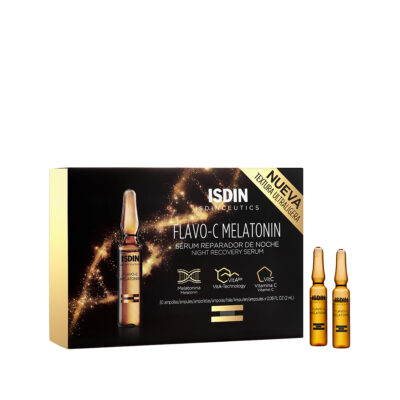 ISDIN FLAVO C MELATONIN SERUM DE NUIT BT 30 AMPOUL