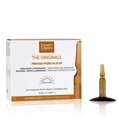 MARTI DERM  Proteos Hydra Plus Spf Bt 10 Amp (Jour)