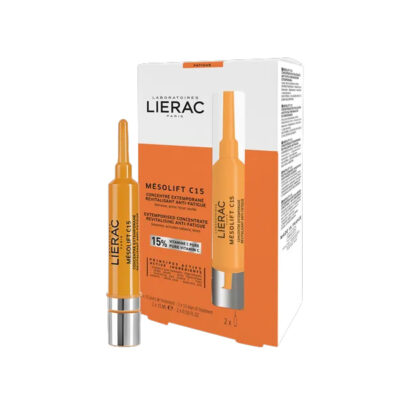 LIERAC MESOLIFT C15 ANTI FATIGUE BT 2 DOSES/15ML