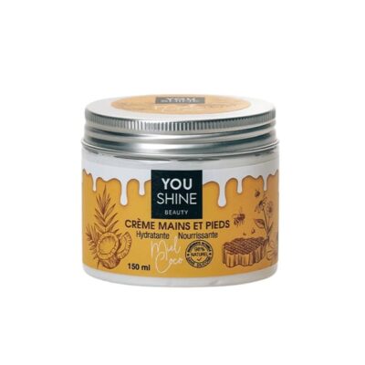 YOU SHINE Creme Mains Et Pied Miel Coco