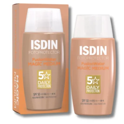 ISDIN ECRAN FUSION WATER COLOR TEINTE 50ML SPF50+
