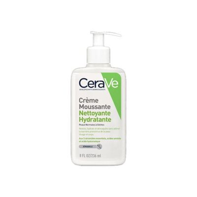 CERAVE Creme Moussante Nettoyante Hydratante Flacon 236Ml