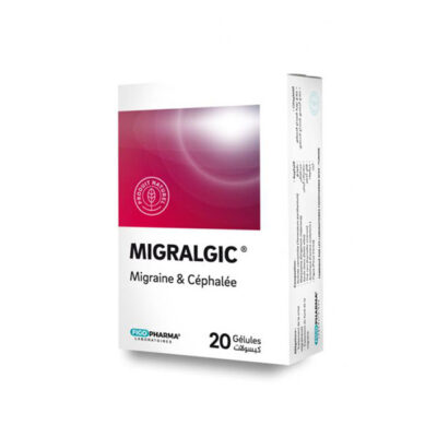 MIGRALGIC Migraines Et Cephalees Boite 20 Gelules