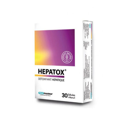 HEPATOX Detoxifiant Hepatique Boite 30 Gelules