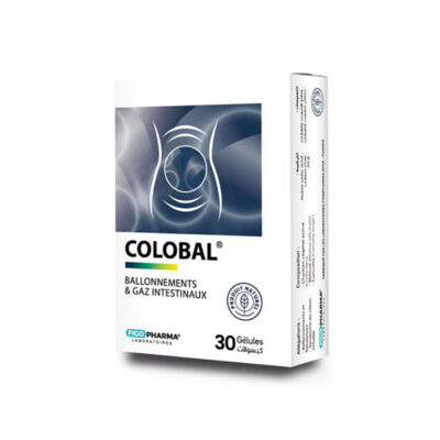 COLOBAL Ballonnements & Gaz Intestinaux Boite 30 Gelules