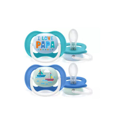 AVENT SUCETTE HAPPY 2PC 6-18M 080/03
