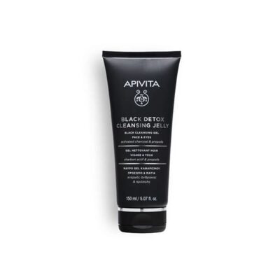 APIVITA Gel Nettoyant Noir Charbon Actif