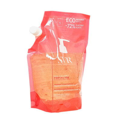 SVR TOPIALYSE GEL LAVANT 1L ECO RECHARGE