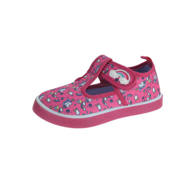 BEPPI Canvas Shoe Fille Rose Ref 2177900