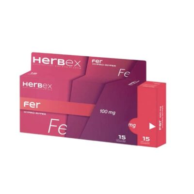 HERBEX Fer 100Mg Boite 15 Gelules