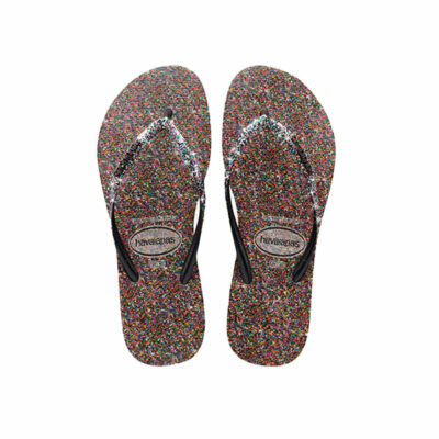 HAVAIANAS Slim Carnaval Black