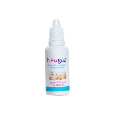 NEOGAZ Huile De Massage Ventre Bebe Fl 35Ml