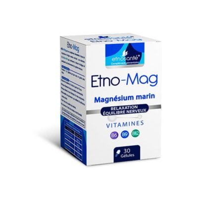 ETNO Mag Magnesium Marin Boite 30 Gelules