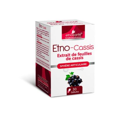 ETNO Cassis Boite 30 Gelules Sphere Articulaire