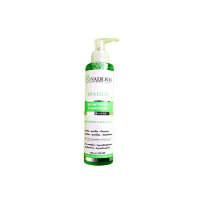 RIVADERM RIVA CLEAR GEL NETTOYANT ECLAIRCISSANT 150ML + 50 ml Offert