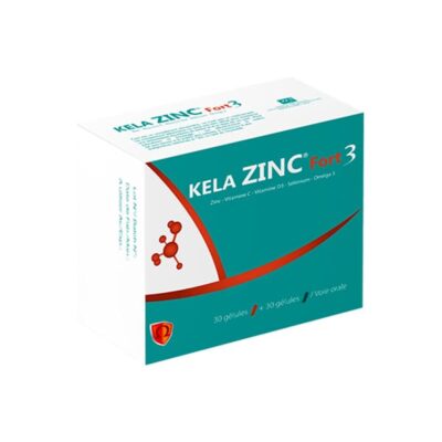 XEN Kela Zinc Fort3 Boite 60 Zinc+Vitc+Vitd+Seleniu+Omega3