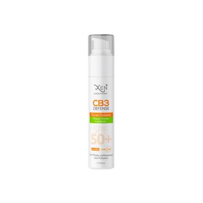 XEN Cb3 Defense Ecran Solaire Invisible Peaux Mixtes 50Ml