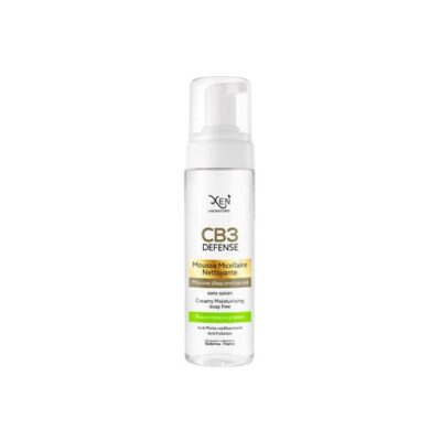 XEN Cb3 Defense Mousse Micellaire Nettoyante Peaux Grasses 200Ml