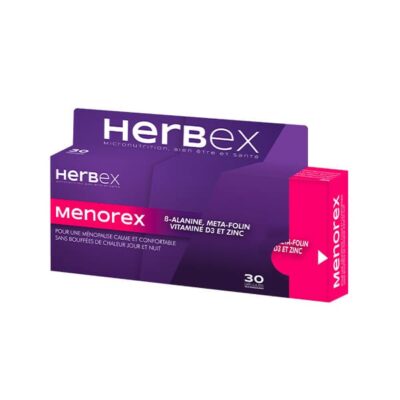 HERBEX Menorex Boite 30 Gelules ( Menopause )