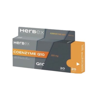 HERBEX COENZYME Q10 300MG BT 20 GELULES