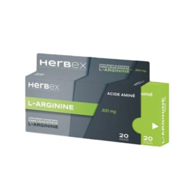 HERBEX L Arginine 300Mg Boite 20 Gelules