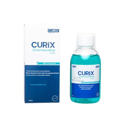 CURIX CHLORHEXIDINE 0.2% BAIN DE BOUCHE FL 200ML