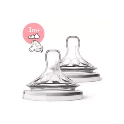 AVENT Tetine Natural 2 Pieces 3M+ Scf045/27
