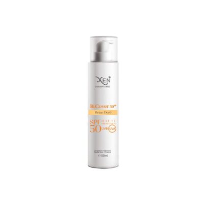 XEN Bicover 50+ Beige Dore Stick Ecran 4Gl/40G