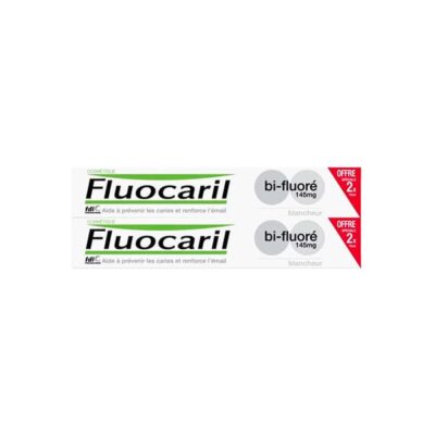 FLUOCARIL Dentifrice Blancheur Bi Fluore 75 Ml Lot