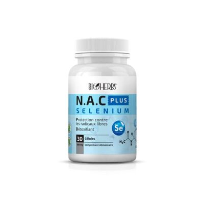 Bioherbs N A C Plus Selenium Boite 30 Gelules